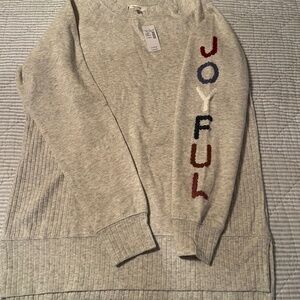 Maurice’s Joyful sweatshirt